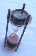 Hourglass Sand timer compass