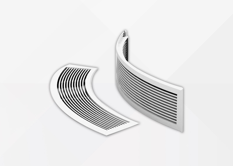 curved grille