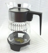 Silver Coffee Warmer with Bakelite Handle, Certification : FDA, CE / EU, SGS