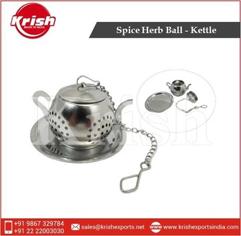 Spice Herb Grinder Ball Kettle