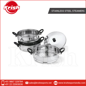 Stainless steel steamers, Certification : FDA, CE / EU, SGS