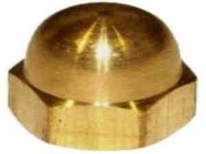 Brass Dome Nut