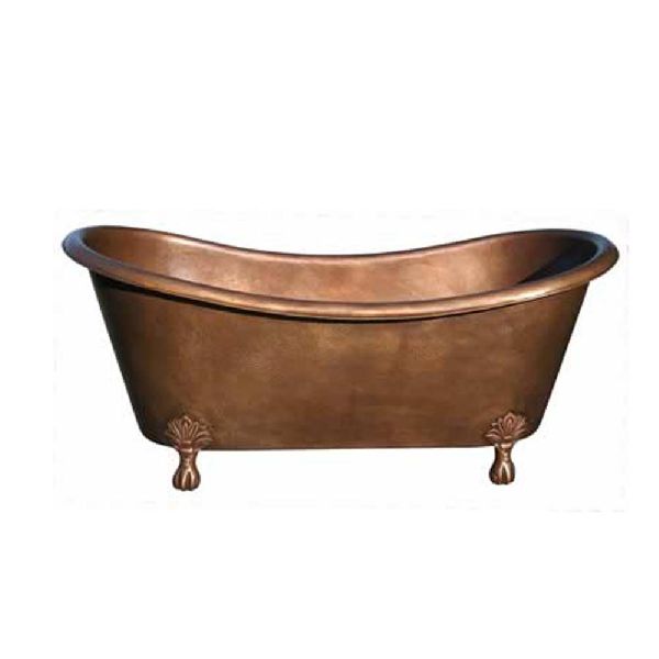 Copper Bath Tub, Color : antique