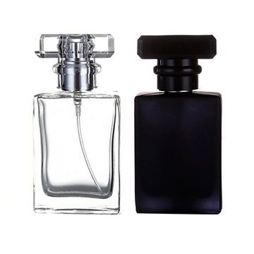 50/100/200/300ml Empty Perfume Glass Bottle With Imitation Wood Plastic Cap