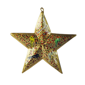 Christmas star tree ornament