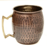 Antique Copper Mugs for Vodka