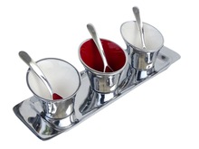 Bowl Set with Spoon and Tray