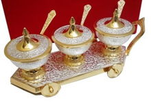 Dry Fruit Trolley Set