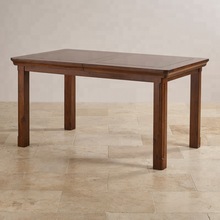 Acacia solid wooden dining table
