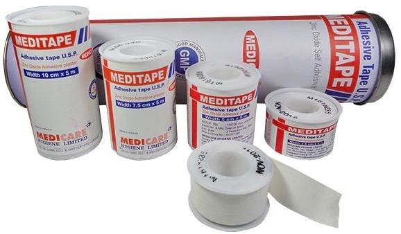MAGID MP64801 Medi-First Waterproof Adhesive Tape, 0.5' x 10 yd, White:  : Industrial & Scientific
