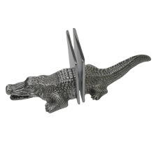 Crocodile alligator bookend, Size : 32x12 x10 cm