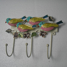 Iron Bird Hook Hanger