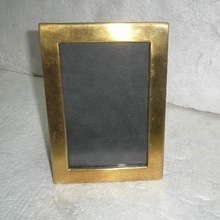 Metal Simple Brass Photo Frame, Color : Antique