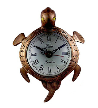  brass Tortoise Wall clock
