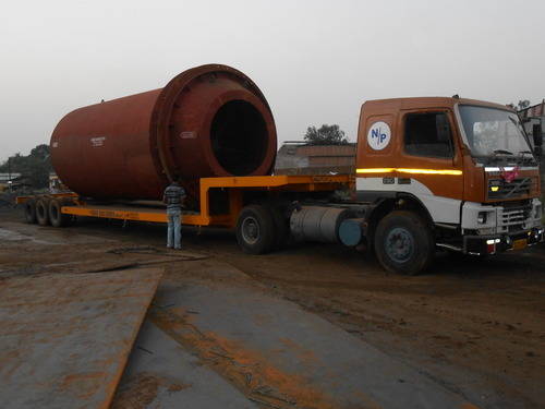 Hydraulic Rotary Kiln, for Industrial, Color : Brown