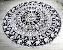 100% Cotton Printed Mandala Tapestry, Style : Plain