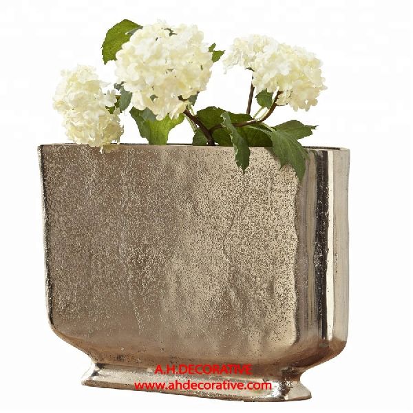 Aluminium Aluminum Metal Table Flower Vase, Style : AMERICAN STYLE