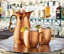 BRASS HANDLE COPPER WATER JUG, Feature : Eco-Friendly, Stocked