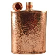 Copper Hammered Flask