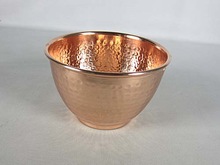 Aluminum Copper Hammered Fruit Bowl, Features : Eco-Friendly, Stocked
