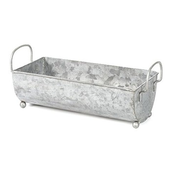 Galvanized Planter Tub