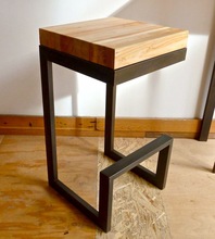 Metal bar stool, Size : Standard