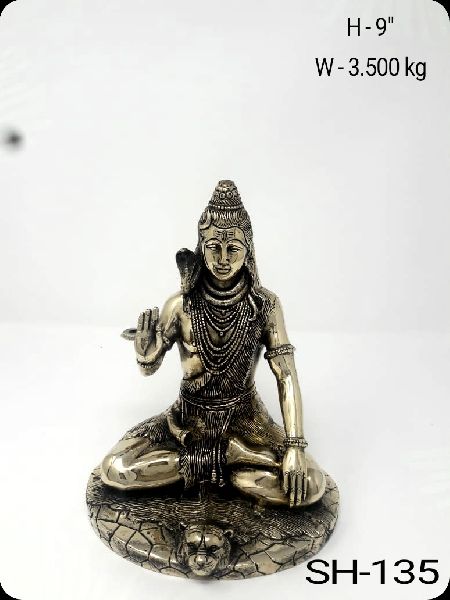 Brass Shiv Ji Statue