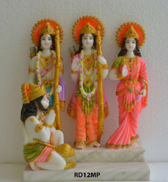 Mould Marble Ram Darbar Statue
