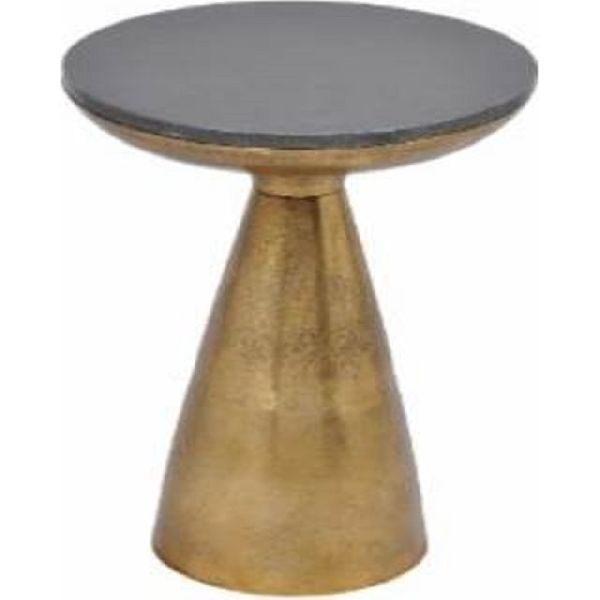 brass antique hammered metal table