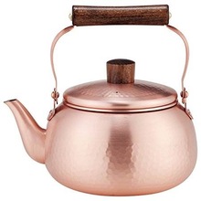copper shiny coffee kettles