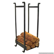  Iron tall log holder