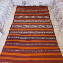 Berber hanbel kilim rug, Size : Customized Size