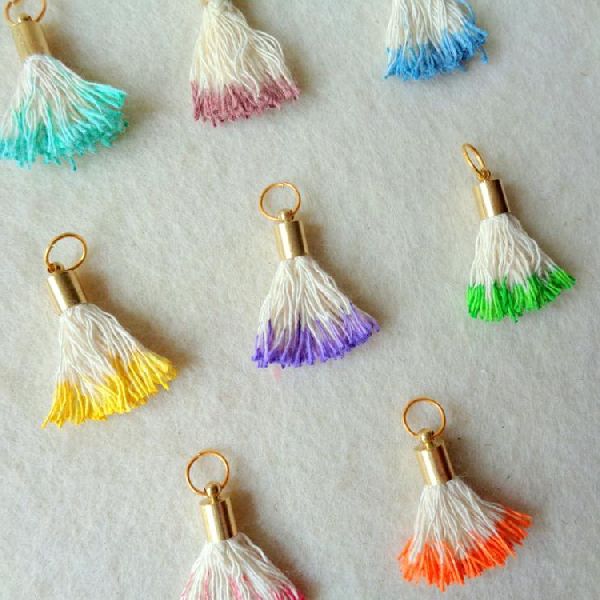 100% Cotton Jewelry Making Tassels, for Curtain, Decorative, Home Textile