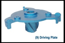 Driving plate for grinding mill, Color : blue