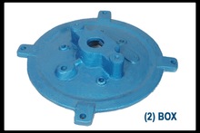 Grinding mill box, Color : blue