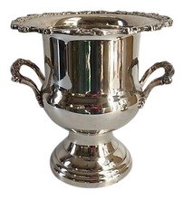 VINTAGE Metal Champagne Bucket, Color : SILVER PLATED