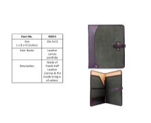 Leather Folio Meeting Holder