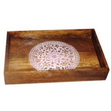  Painted/Polished Wooden Tray,wooden tray, for General Storage Daily Use, Size : Customized Sizes