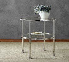 Contemporary Metal Side Table