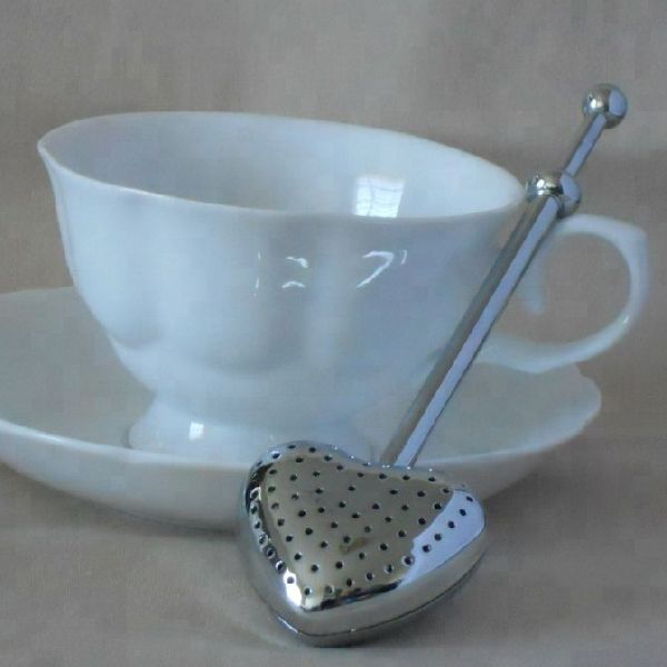 Long Brass Handle Push tea infuser