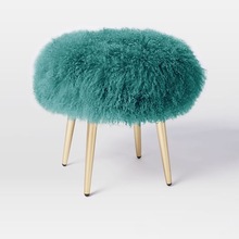 Mongolian Tibetan Lambswool Stool