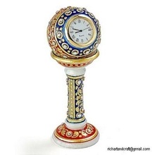 Marble Piller Watch Clock
