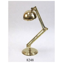 BRASS ADJUSTABLE TABLE LAMP