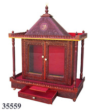 Decoration Wooden Temple, Style : Religious