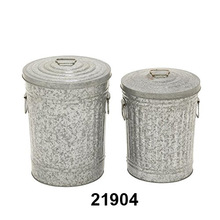 Marvelous Metal Galvanized Trash Can, Feature : Eco-Friendly