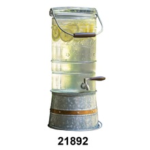 Metal Mason Beverage Jar, Capacity : 2.5 Gallon