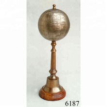 Metal NAUTICAL ARMILLARY WORLD GLOBE