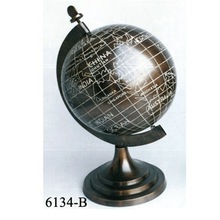 Nautical Metal Globe