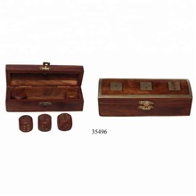 Wood Playing Dice Game, for Home Decoration Gifts, Style : Wooden Boxes