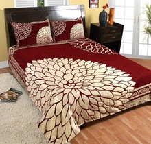 Velvet bed cover bedspread, for Home, Size : Queen